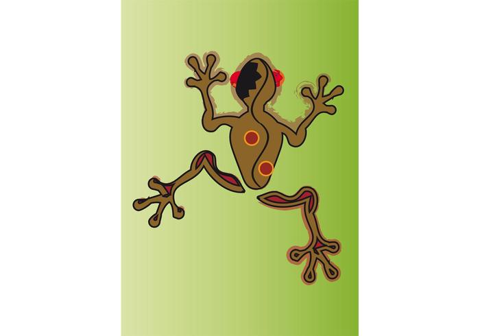 Tree Frog Vector Tree Frog Vector