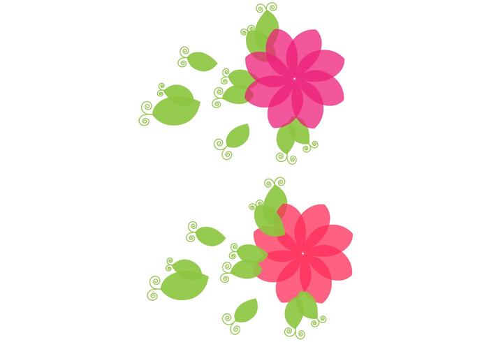 Beautiful flower vectors Beautiful flower vectors
