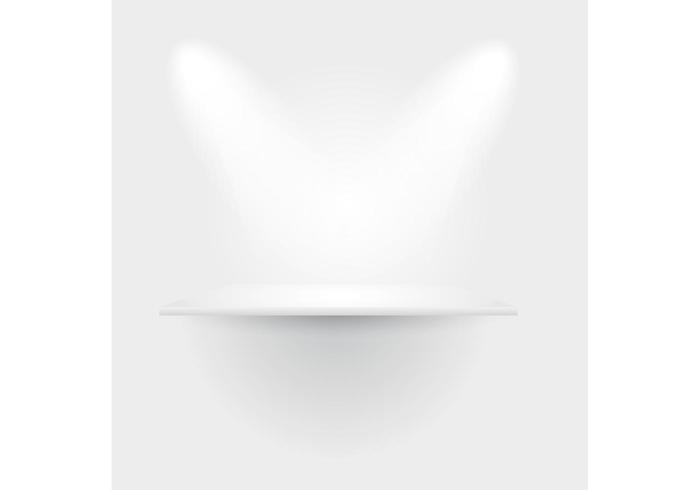Free Vector of the Day #160: Empty Exhibit Shelf Free Vector of the Day #160: Empty Exhibit Shelf