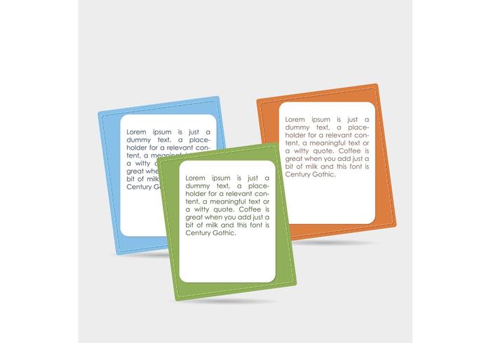 Free Vector of the Day #172: Sewed Stickers Free Vector of the Day #172: Sewed Stickers