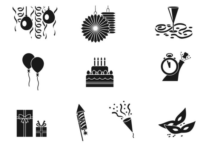 Celebratory Party Vector Pack