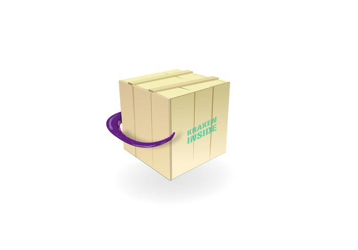 KRAKEN Wood Box Vector KRAKEN Wood Box Vector