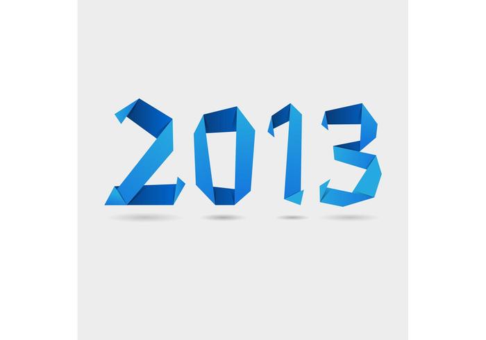 Free Vector of the Day #191: Origami 2013 Free Vector of the Day #191: Origami 2013