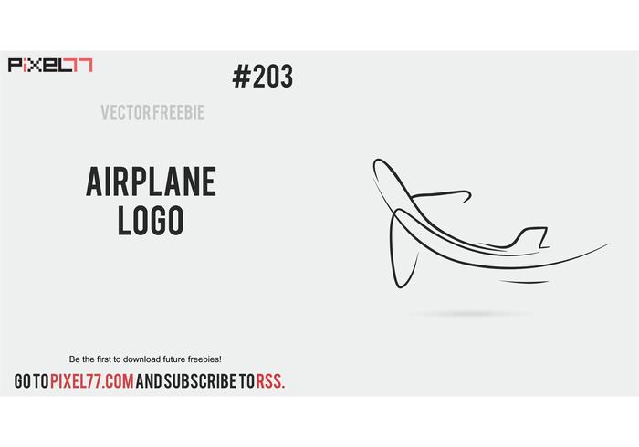 Free Vector of the Day #203: Airplane Logo Free Vector of the Day #203: Airplane Logo