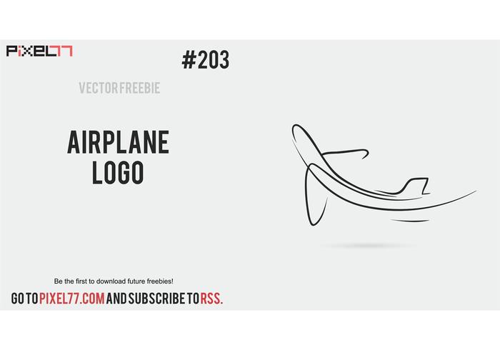 Free Vector of the Day #203: Airplane Logo