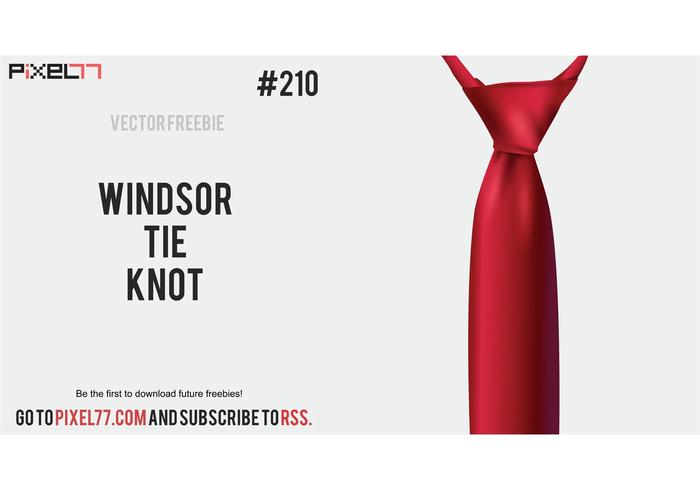Free Vector of the Day #210: Windsor Tie Knot Free Vector of the Day #210: Windsor Tie Knot