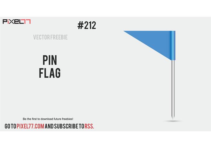 Free Vector of the Day #212: Pin Flag Free Vector of the Day #212: Pin Flag