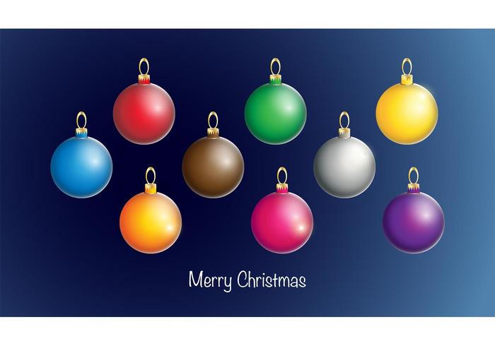 Christmas Ornament Vectors