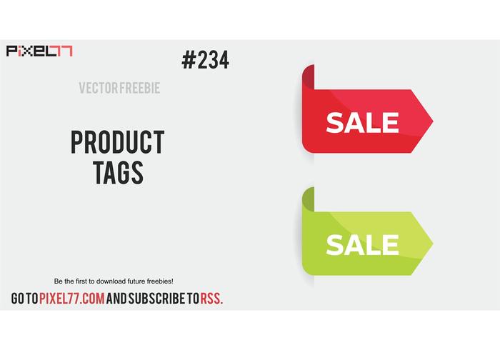 Free Vector of the Day #234: Product Tags Free Vector of the Day #234: Product Tags
