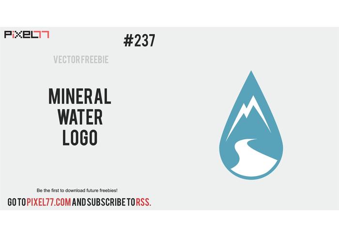 Free Vector of the Day #237: Mineral Water Logo Free Vector of the Day #237: Mineral Water Logo