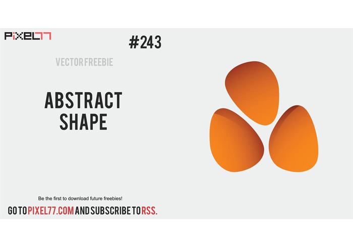 Free Vector of the Day #243: Abstract Shape Free Vector of the Day #243: Abstract Shape