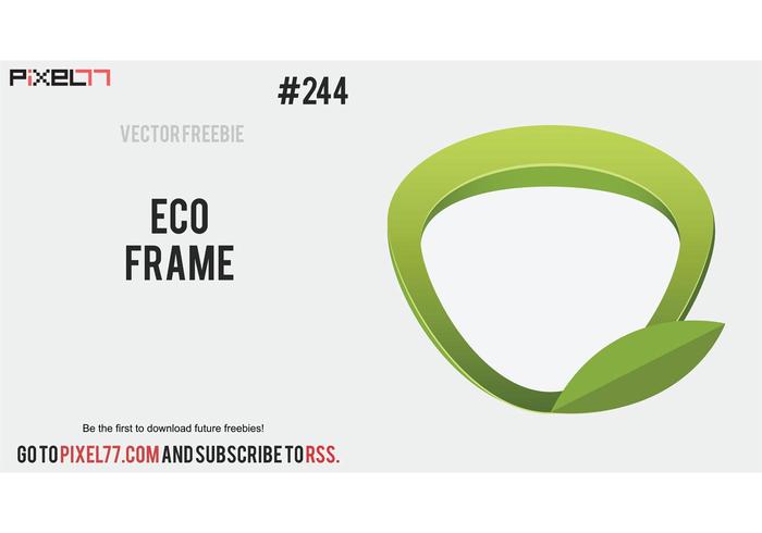 Free Vector of the Day #244: Eco Frame Free Vector of the Day #244: Eco Frame