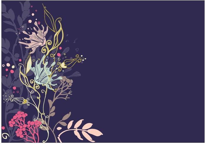 Floral Vector Background Floral Vector Background