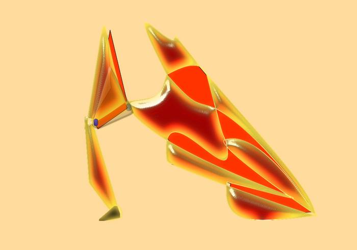 Abstract Vector Shoe Abstract Vector Shoe