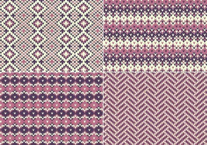 Knitted Vector Pattern Pack
