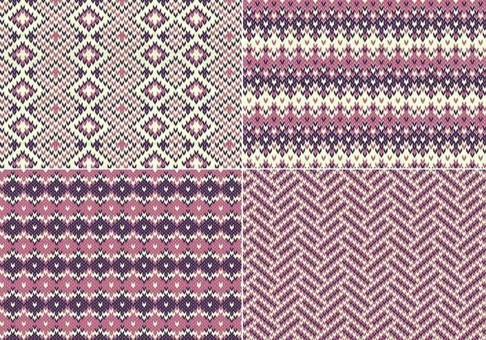 Knitted Vector Pattern Pack