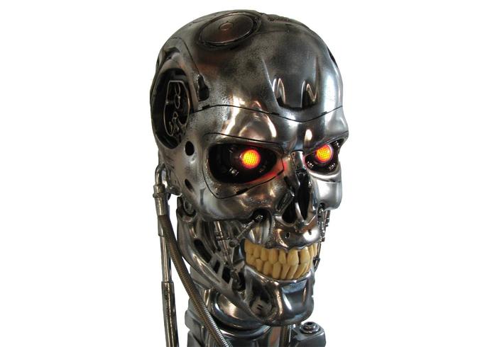 Terminator Skull Vector Terminator Skull Vector