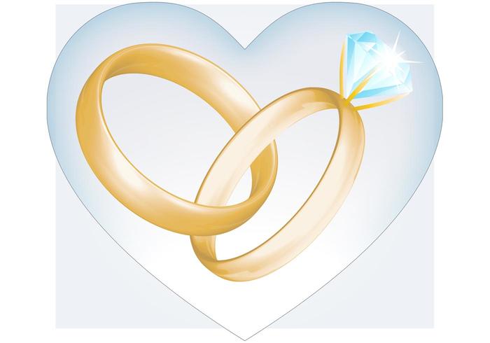 free vector wedding ring clipart - photo #16
