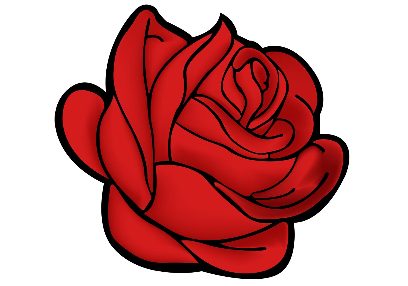 Red Rose Vector | Free Vector Art at Vecteezy!