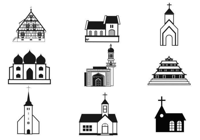 Churches Vector Pack