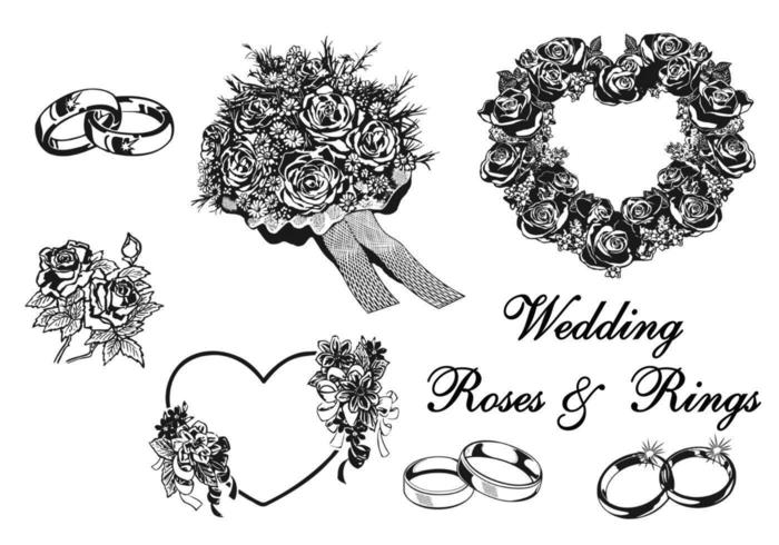 Wedding Vector Elements Pack