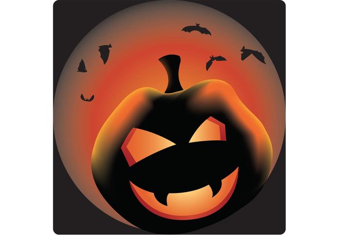 Evil Pumpkin Vector Evil Pumpkin Vector