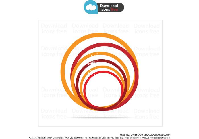 Orange Creative Symbol Circle Vector Orange Creative Symbol Circle Vector