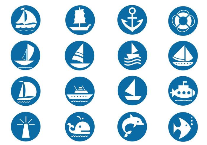 Nautical Vector Symbols Pack