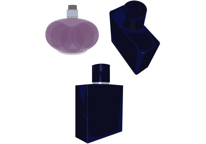 Bottle Vectors - Pink Perfume & Blue Cologne Bottle Vectors - Pink Perfume & Blue Cologne