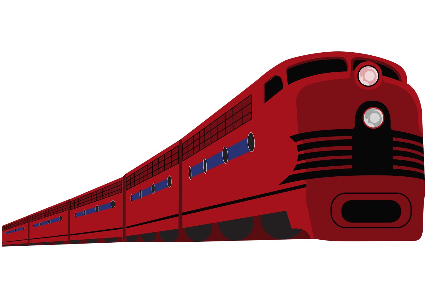 Train Vector Free Vector Art At Vecteezy