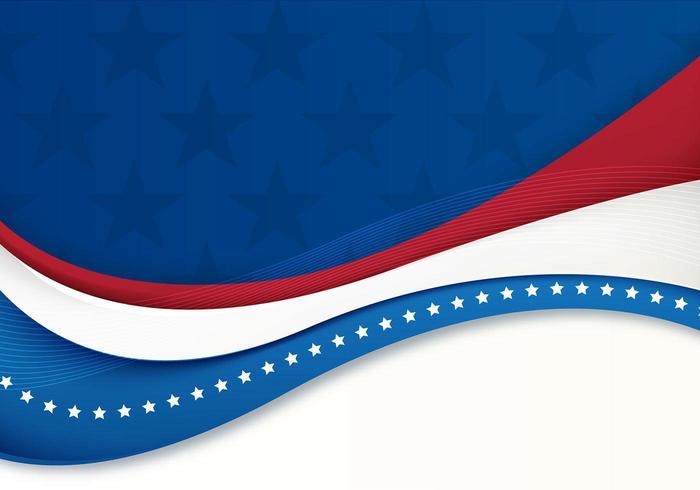 USA Background Vector 