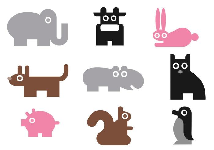 Simple Animal Vector Pack