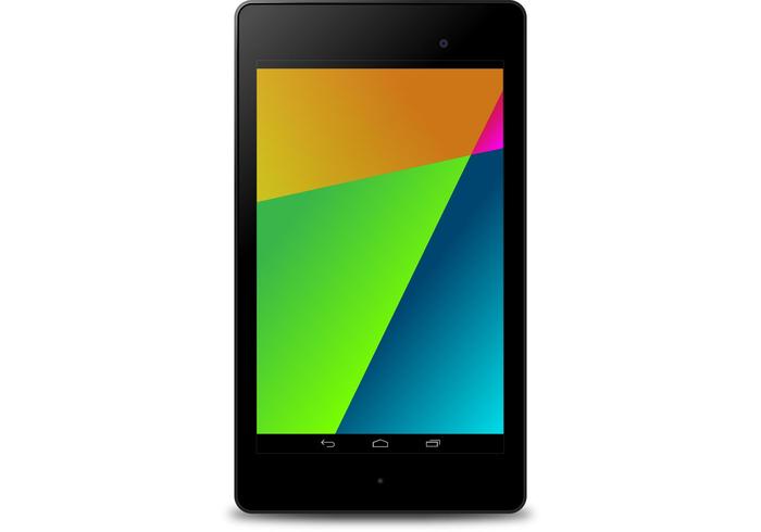Google Nexus 7 Phone Vector Google Nexus 7 Phone Vector