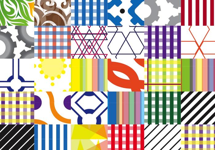 30 Abstract Vector Pattern Swatches 30 Abstract Vector Pattern Swatches