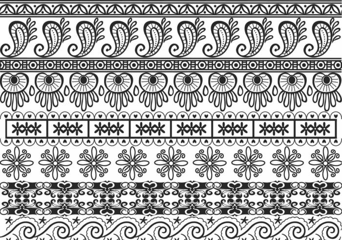 Ornamental Border Vector Pack 57906 Vector Art at Vecteezy