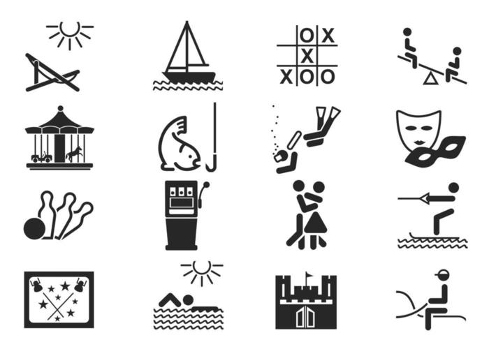 Leisure Vector Icons Pack