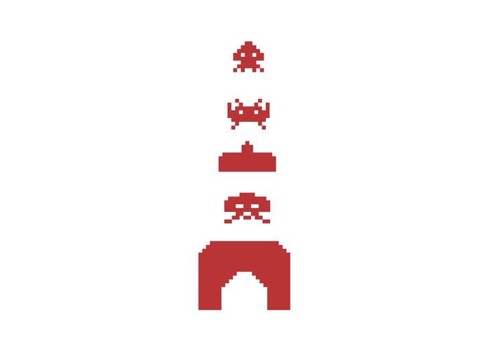 Space Invaders Vector Symbols Space Invaders Vector Symbols