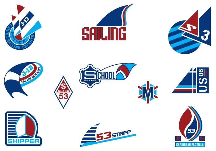 Sailing Logo Vector Pack