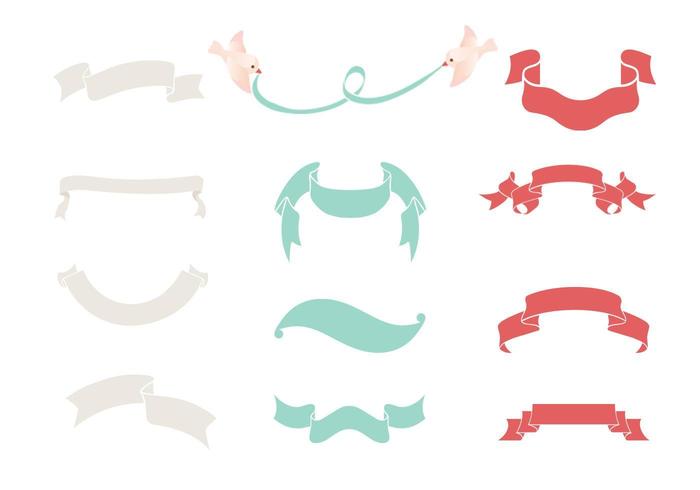 Ribbon Banner Vector Pack