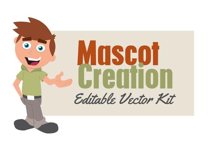 Mascot Vector Creation Template 