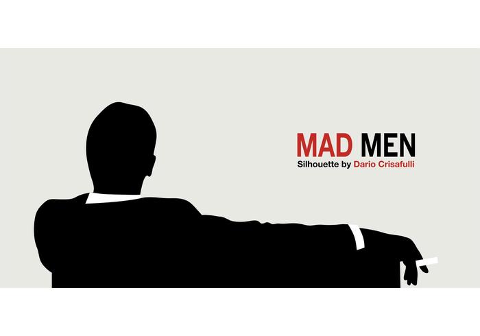 Mad Men Silhouette Vector Mad Men Silhouette Vector