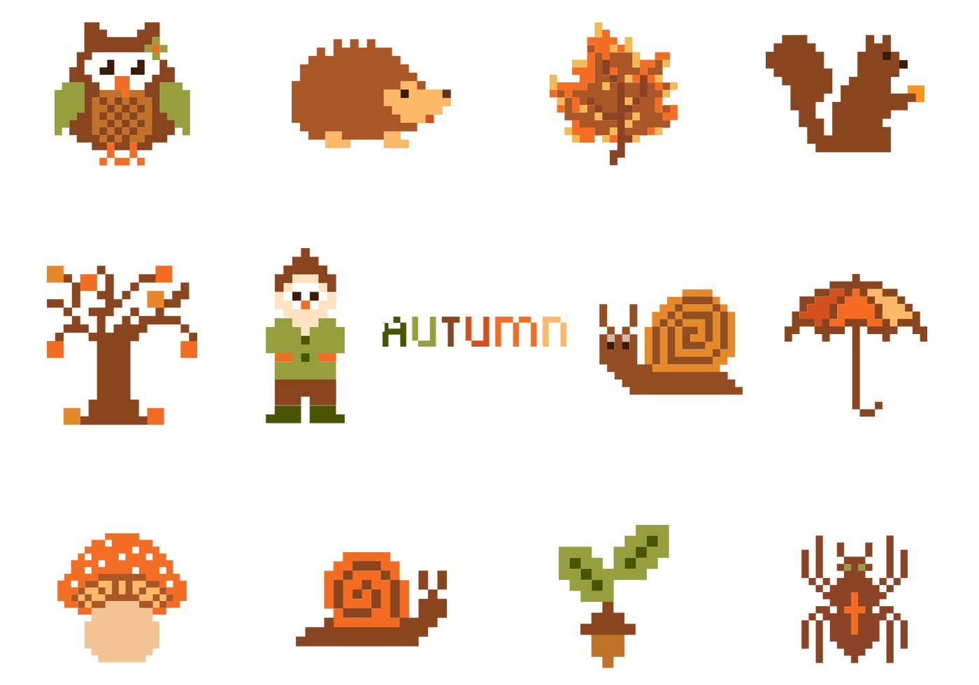 Pixel Art Autumn A Shit Go2