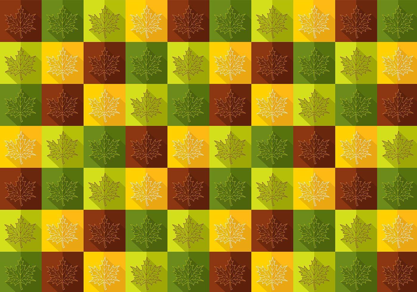 Fall Maple Leaf Vector Pattern 58671 Vector Art at Vecteezy