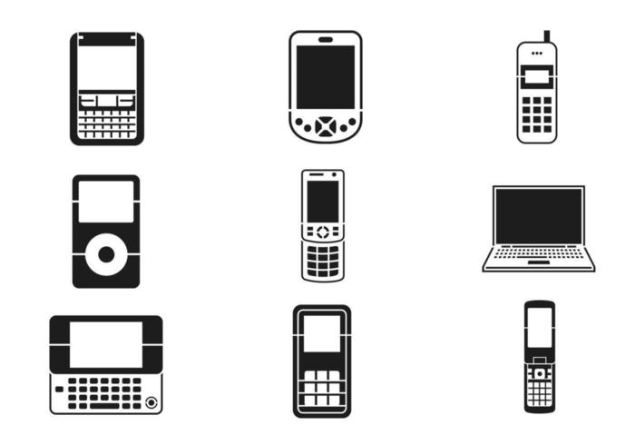 Paquete de vectores de dispositivos móviles