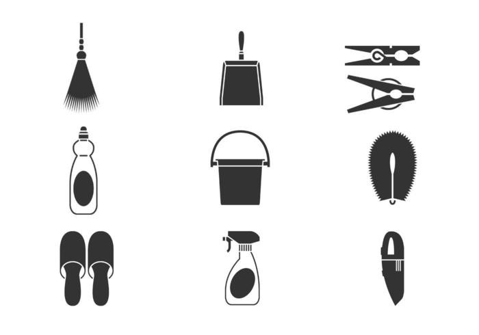 Cleaning Tool Vector Pack