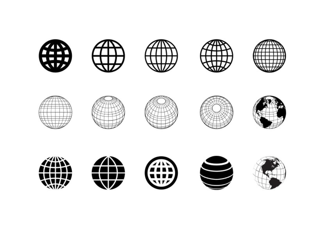 Globe Vectors | Free Vector Art at Vecteezy!