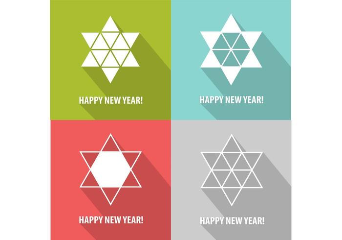 Modern Star New Year Vector Background Pack 59539 Vector Art at Vecteezy