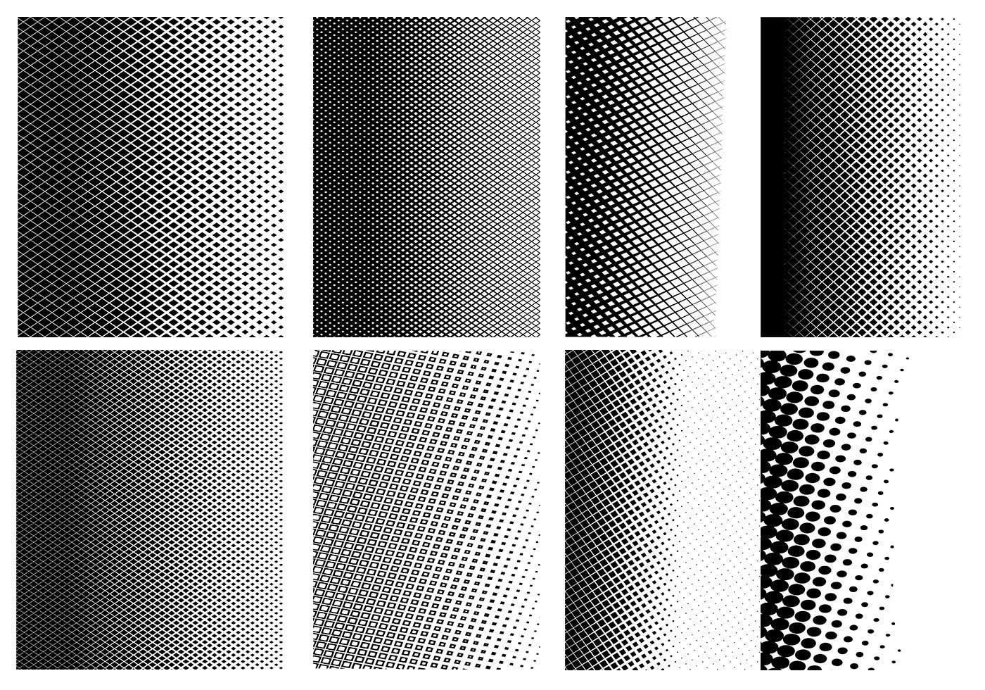 Halftone Pattern Vector Pack 59798 Vector Art at Vecteezy