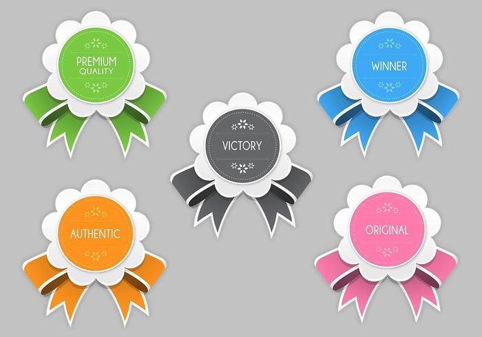 Bright Modern Award Vector Pack