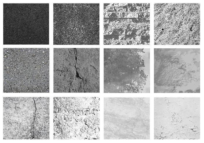 Gray Stone Texture Vector Pack